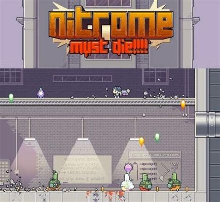 Nitrome Must Die! En rak och rak strategiupplevelse med ett retro-estetiskt och enkla regler